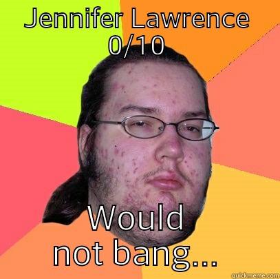 JENNIFER LAWRENCE 0/10 WOULD NOT BANG... Butthurt Dweller