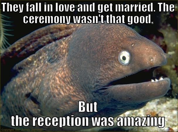 Two Antenna Meet on a roof - THEY FALL IN LOVE AND GET MARRIED. THE CEREMONY WASN'T THAT GOOD, BUT THE RECEPTION WAS AMAZING Bad Joke Eel