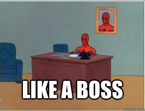  Like a boss -  Like a boss  Spiderman