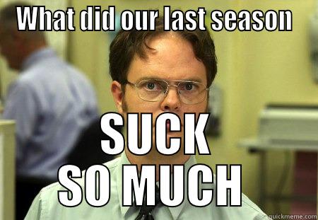 The office  - WHAT DID OUR LAST SEASON  SUCK SO MUCH  Schrute