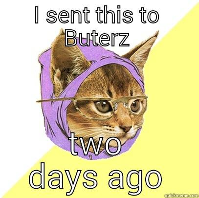 I SENT THIS TO BUTERZ TWO DAYS AGO Hipster Kitty