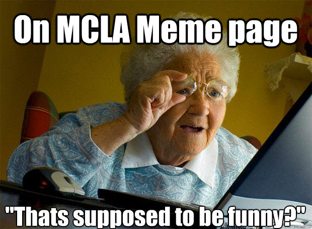 On MCLA Meme page 