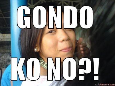 GONDO KO NO?! Misc