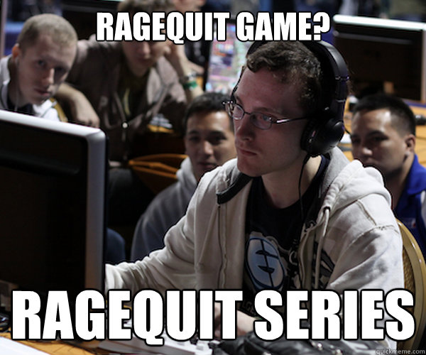 RAGEQUIT game?

 RAGEQUIT SERIES  