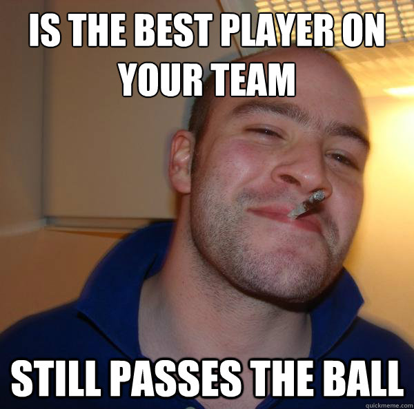 Is the best player on your team Still passes the ball - Is the best player on your team Still passes the ball  Misc