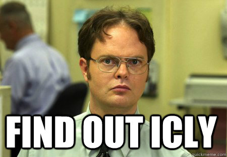  Find out ICly -  Find out ICly  Schrute