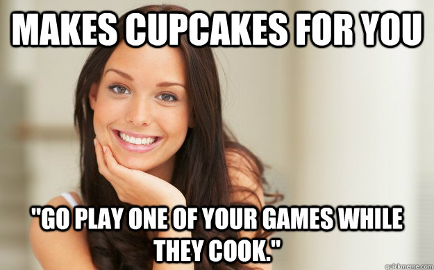 Makes cupcakes for you 