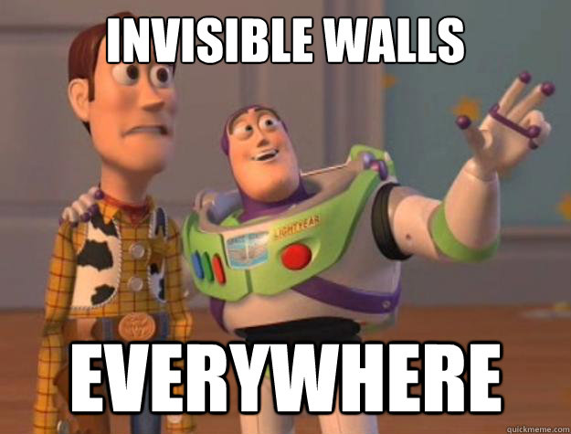 Invisible Walls Everywhere - Invisible Walls Everywhere  Toy Story