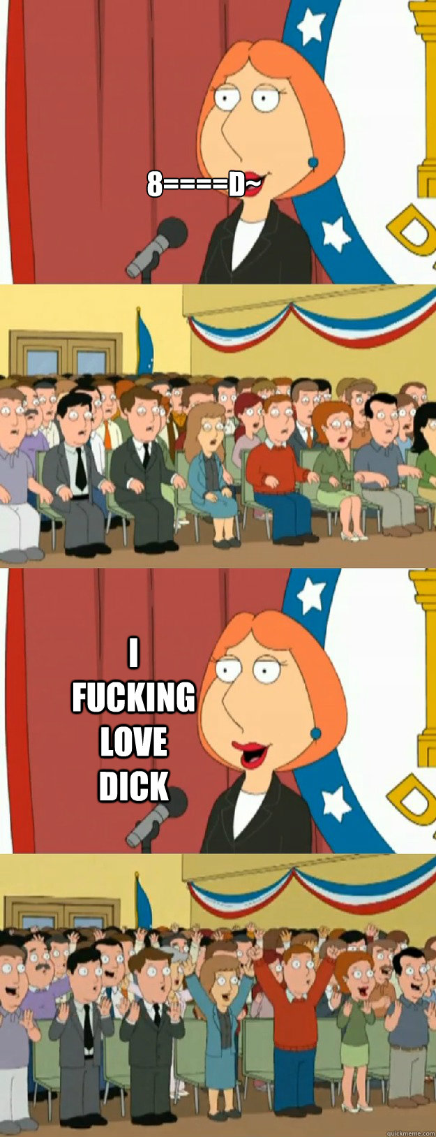 8====D~ i fucking love dick  Lois Griffin