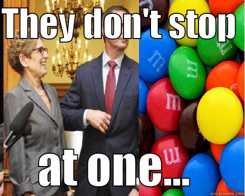 Liberal scandals are like candy... - THEY DON'T STOP  AT ONE...  Misc