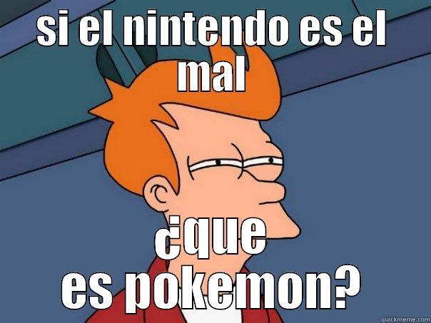 SI EL NINTENDO ES EL MAL ¿QUE ES POKEMON? Futurama Fry