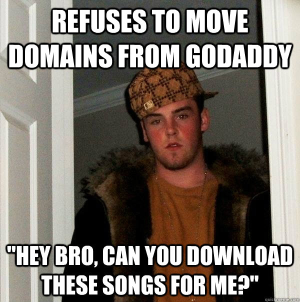 Refuses to move domains from GoDaddy 