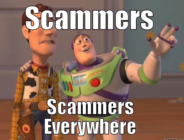 SCAMMERS SCAMMERS EVERYWHERE Toy Story