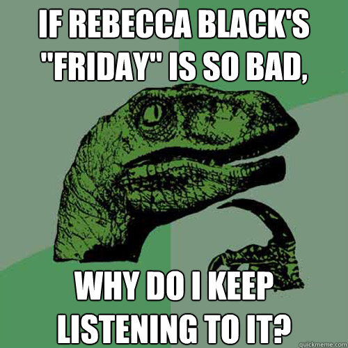 if rebecca black's 