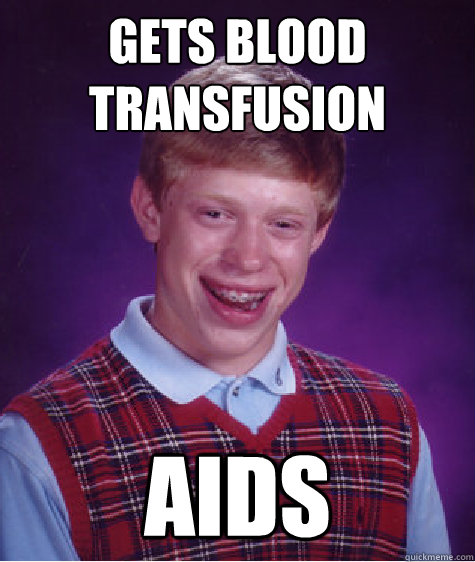 Gets blood transfusion aids - Gets blood transfusion aids  Misc