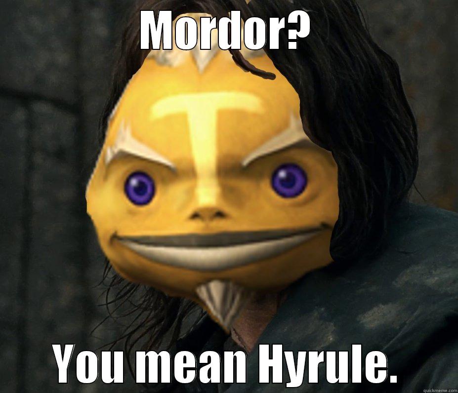 aragoron 3 - MORDOR? YOU MEAN HYRULE. Misc