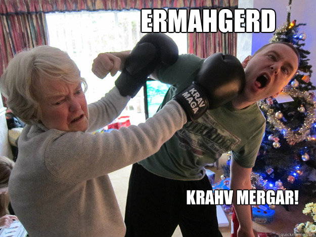 Ermahgerd KRAHV MERGAR! - Ermahgerd KRAHV MERGAR!  Krav Maga