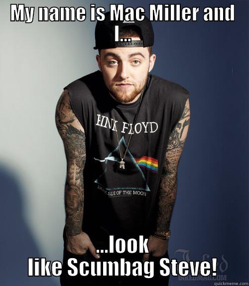 MY NAME IS MAC MILLER AND I... ...LOOK LIKE SCUMBAG STEVE! Misc