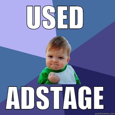 USED ADSTAGE Success Kid