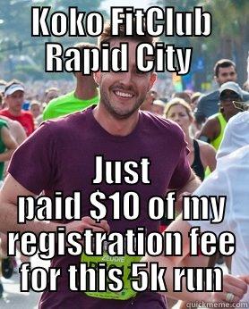 KOKO FITCLUB RAPID CITY  JUST PAID $10 OF MY REGISTRATION FEE FOR THIS 5K RUN Ridiculously photogenic guy