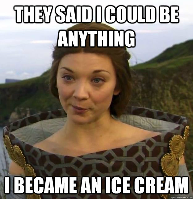 They said i could be anything I became an ice cream  Fashion queen Margery