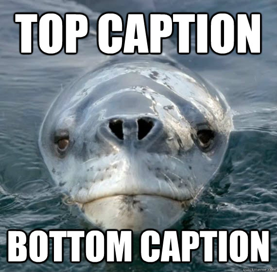Top caption Bottom caption - Top caption Bottom caption  scary sea creature