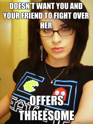 Doesn't want you and your friend to fight over her Offers Threesome  Cool Chick Carol