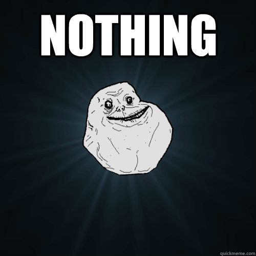 NOTHING  - NOTHING   Forever Alone