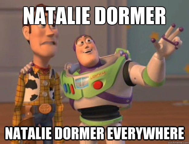 Natalie Dormer natalie dormer everywhere  Buzz Lightyear