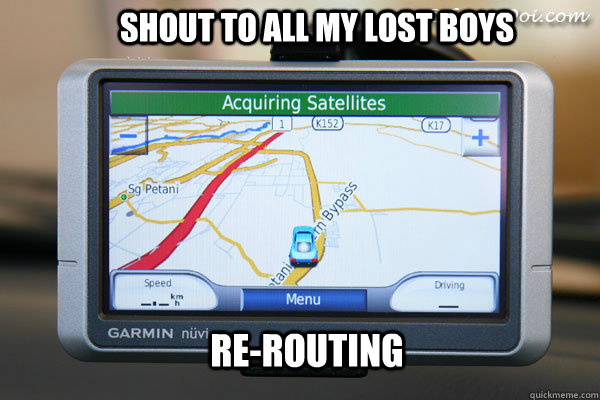 SHOUT TO ALL MY LOST BOYS RE-ROUTING - SHOUT TO ALL MY LOST BOYS RE-ROUTING  Misc