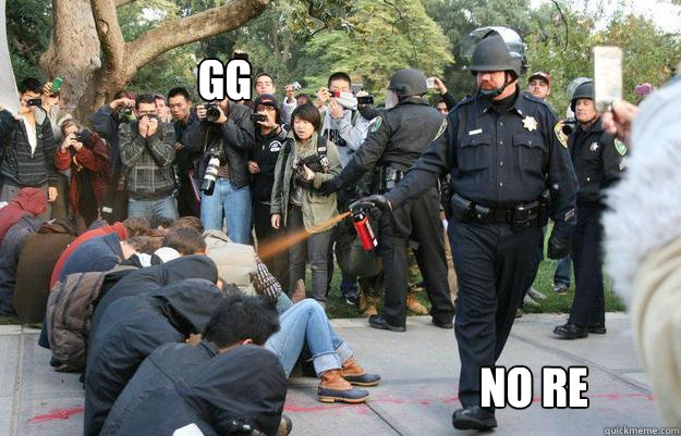 GG No re - GG No re  Pimp Pepper Spray Cop