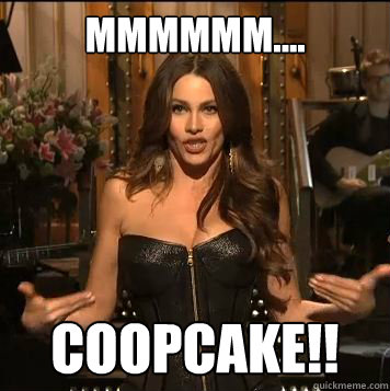 Mmmmmm.... Coopcake!!  SOFIA VERGARA