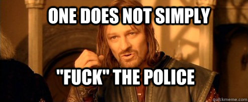 One does not simply 