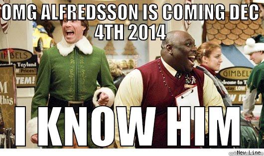 DANIEL ALFREDSSON SENS - OMG ALFREDSSON IS COMING DEC 4TH 2014 I KNOW HIM Misc