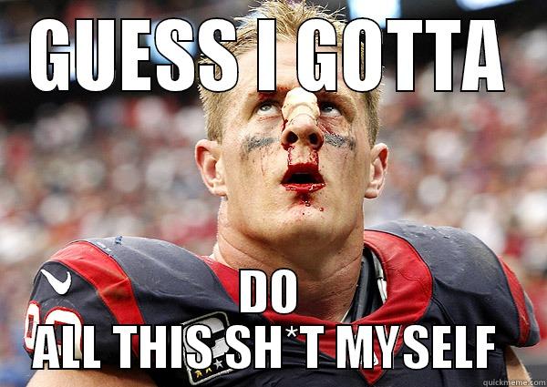 JJ SWATT - GUESS I GOTTA DO ALL THIS SH*T MYSELF  Misc