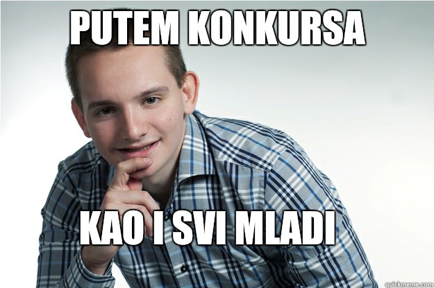 Putem konkursa Kao i svi mladi  