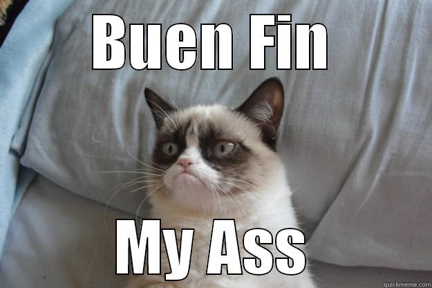 BUEN FIN MY ASS Grumpy Cat