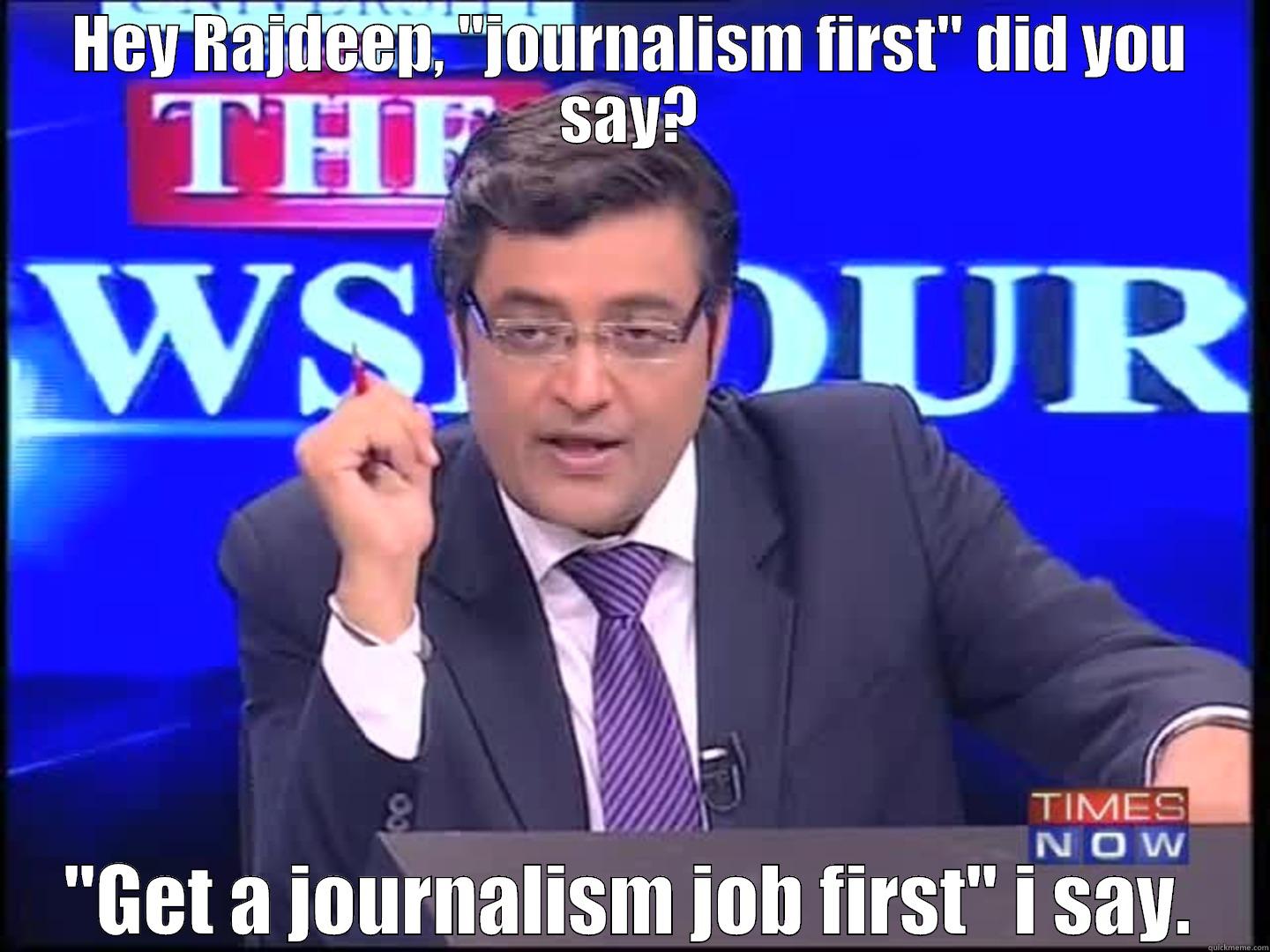 Angry Anchor Arnab - HEY RAJDEEP, 