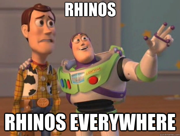 Rhinos Rhinos everywhere - Rhinos Rhinos everywhere  Toy Story