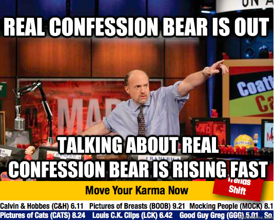 real confession bear is out talking about real confession bear is rising fast - real confession bear is out talking about real confession bear is rising fast  Mad Karma with Jim Cramer