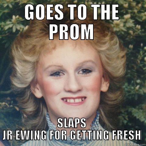 heather makeup - GOES TO THE PROM SLAPS JR EWING FOR GETTING FRESH Misc