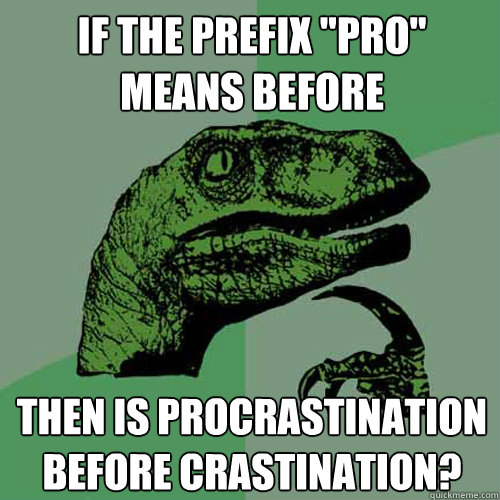 If the prefix 