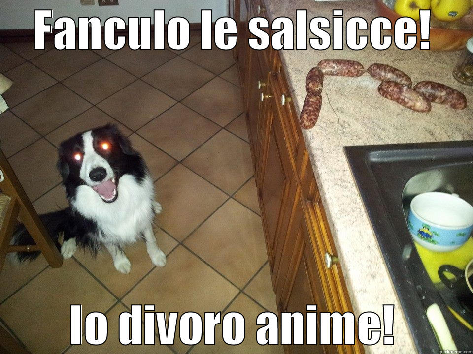 FANCULO LE SALSICCE! IO DIVORO ANIME! Misc