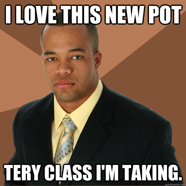 i love this new pot tery class I'm taking.  Successful Black Man