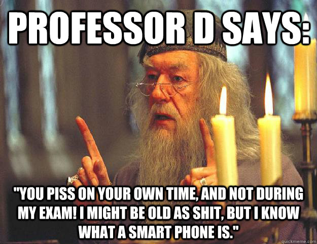 Professor D says:  