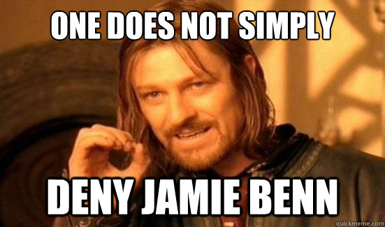 One Does Not Simply deny Jamie benn  Boromir