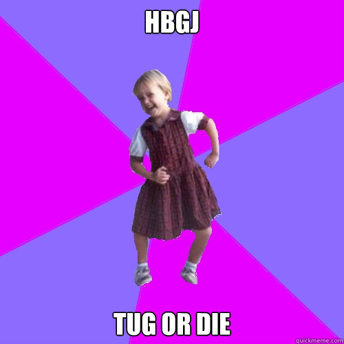 HBGJ Tug Or Die  Socially awesome kindergartener