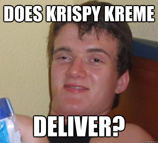 Does Krispy Kreme Deliver?  10 Guy