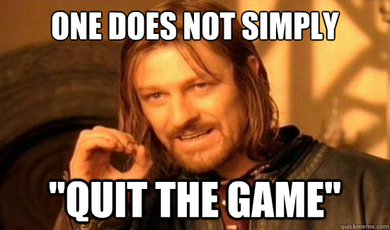 One Does Not Simply 