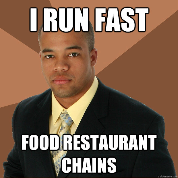 I run fast food restaurant chains  Successful Black Man